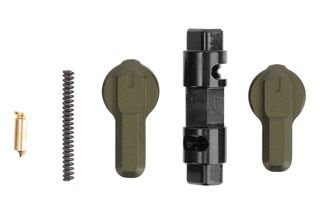 Aero Precision Pro Ambi Safety Selector has an Anodized ODG finish